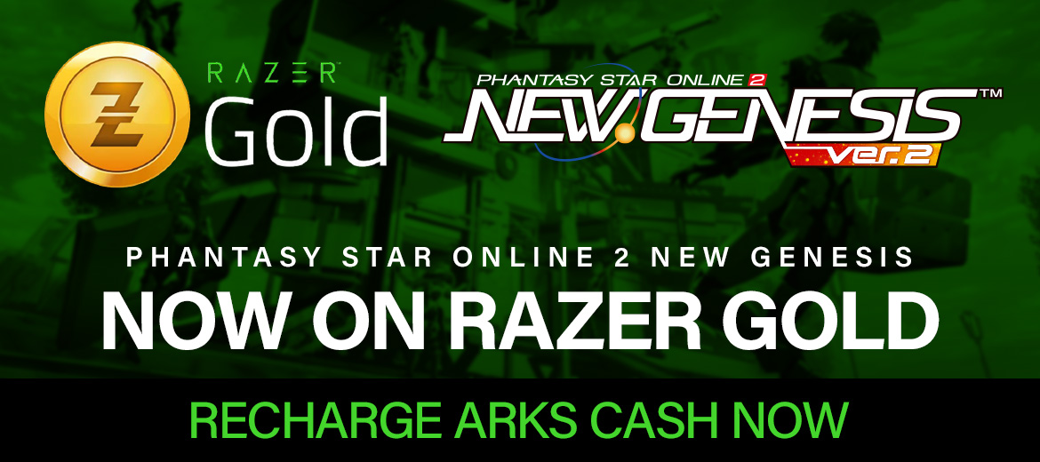 AC for NGS can now be purchased with Razer Gold!, Phantasy Star Online 2  New Genesis Official Site