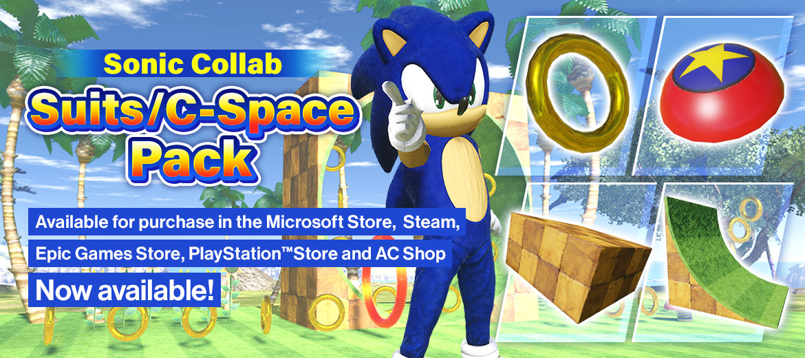 Sonic Collab: Suits/C-Space Pack available now!, Phantasy Star Online 2  New Genesis Official Site