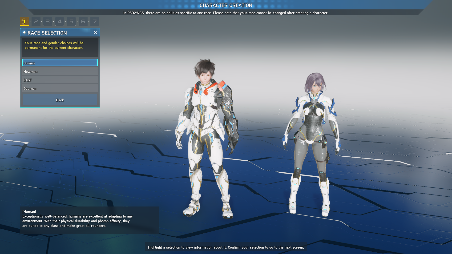 Character Creation Phantasy Star Online 2 New Genesis Official Site Sega 