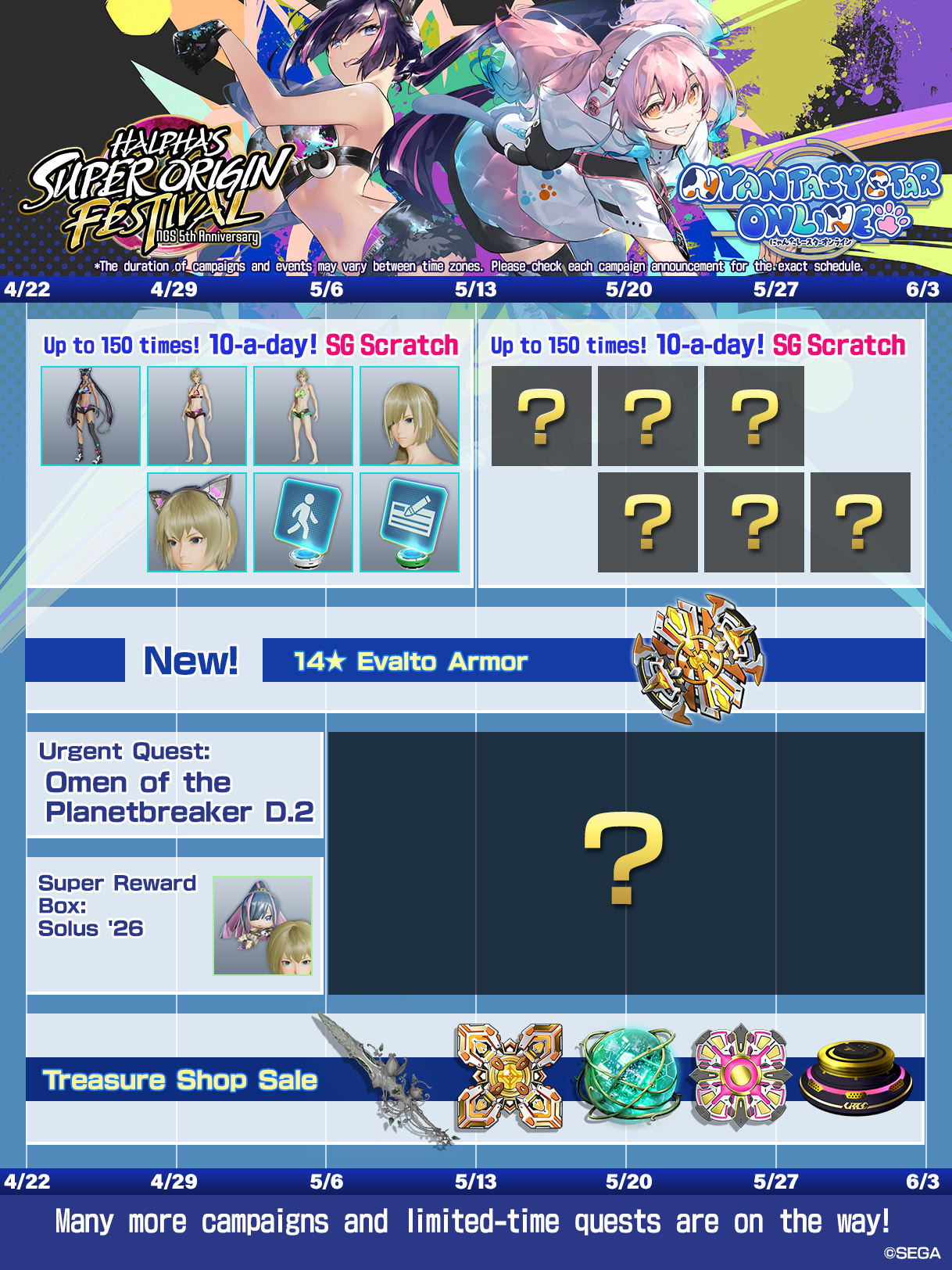 NGS 5th Anniversary Campaign: Halpha's Super Origin Festival Pt.1