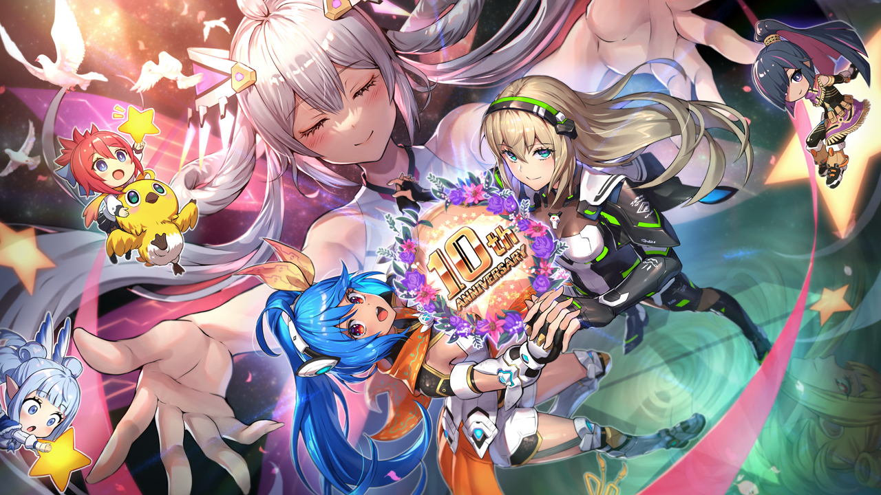 Announcing the winner of the PSO2 10th Anniversary Illustration
