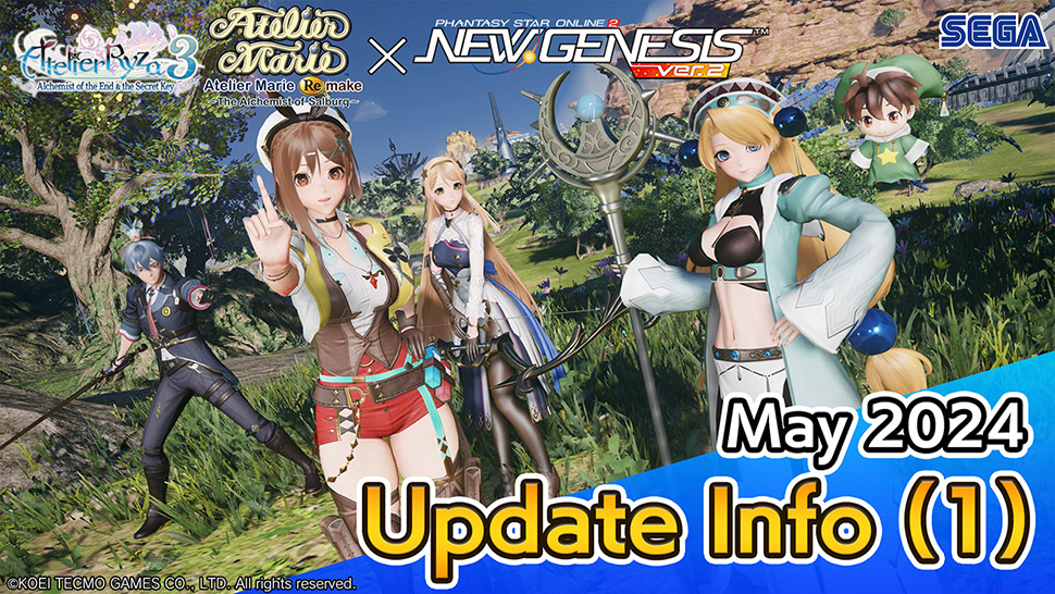 May 2024 Update Info | Phantasy Star Online 2 New Genesis | SEGA